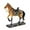 Brown, variant on Baoblaze Horse Statue Animal Model Horse Figurine for Bedroom Furniture Animal Lovers White