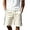 a-49Beige10, variant on FINALGANG Mens Elastic Drawstring Plaid Side Stripe Knit Casual Shorts Summer Daily Regular Fit Breathable Side Pocket Walking Sport Bottoms For Men Black XL