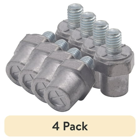 (4 pack) EverStart Auto Side Terminal Battery Charging Posts, Work with Top Post Battery Cable