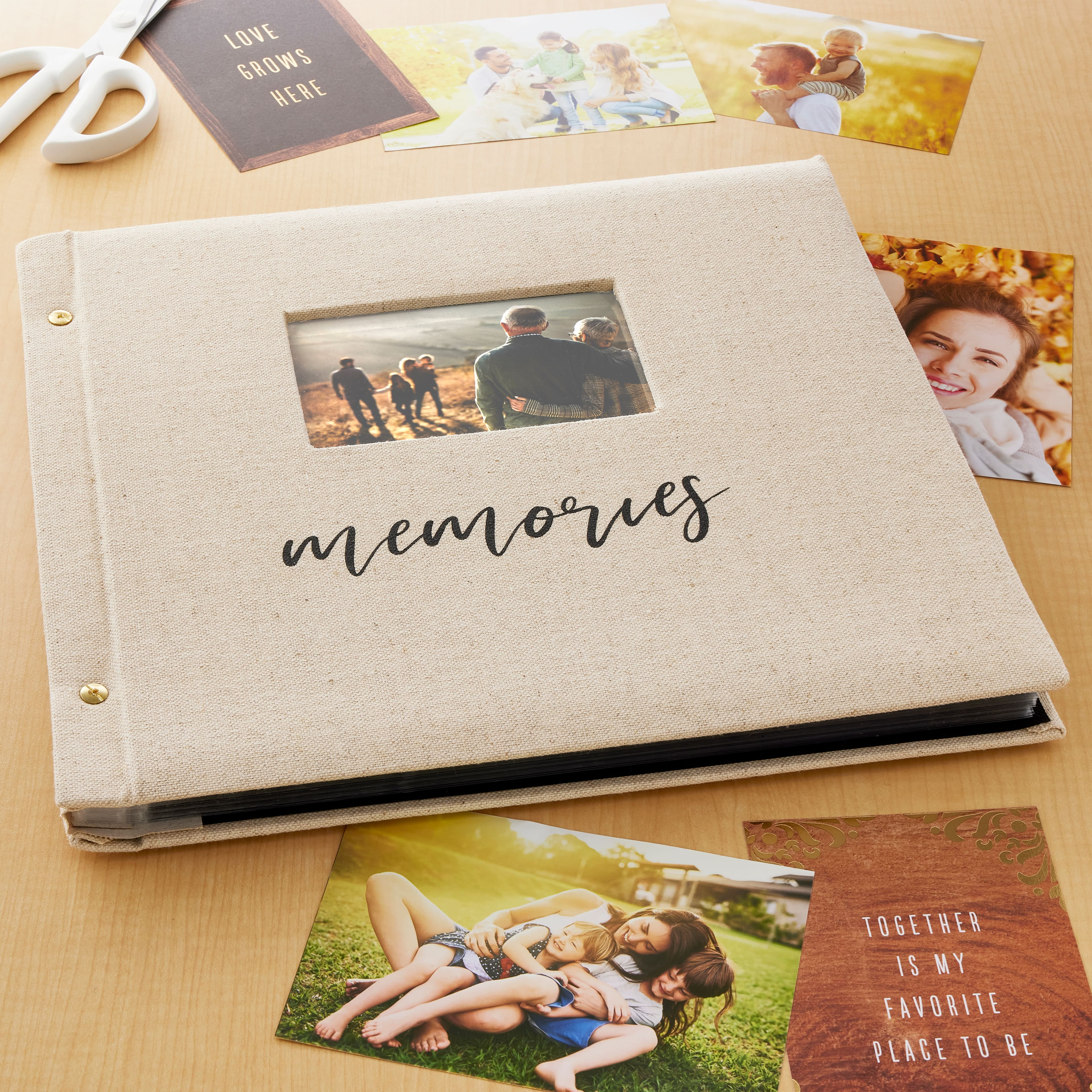 Recollections Memories Scrapbook Album, 6 Pack