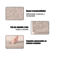 thumbnail image 4 of Silla Cubo Organizador Plegable Cajón Almacenador Hogar Lab.G Beige, 4 of 5