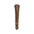 thumbnail image 2 of LIFE STRIDE Womens Brown Croc Embossed Wide Calf Stratford Pointed Toe Block Heel Zip-Up Heeled Boots 8 M WC, 2 of 3