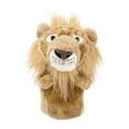 thumbnail image 4 of Funda de madera de peluche con forma de león para palo de golf, funda protectora para taco, protector portátil y novedoso para deportes al aire libre., 4 of 8