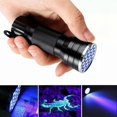 thumbnail image 2 of 21 LEDs 395nm UV Flashlights Detector for Pets Urine & Stains Battery Powered Multi-functional Mini Handheld Flashlight, 2 of 5