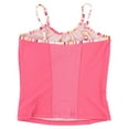 thumbnail image 2 of Fila Girls Mesh Back Printed Cami Tank Pink M, Color: Pink/Yellow/Navy Blue, 2 of 3