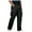 Black, variant on NIEWTR Mens Cargo Pants Relaxed Fit Drawstring Joggers Sweatpants for Men Workout Casual Long Trousers (Grey,XL)