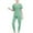 Green, variant on Hanen Scrubs Set for Women Nurse Uniform Jogger Classic V-neck Scrub Top & Jogger Scrub Pants Scrubs Set