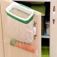 thumbnail image 5 of Over the Cabinet Plastic Trash Bag Holder for Kitchen, Under Sink Trash Can, Grocery Bag Holder for RV,Bathroom, Dorm Room, Office 8.6"x 4.9", 5 of 7