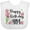 AA-White, variant on Inktastic Happy Birthday, Mom Pink Flowers Boys or Girls Baby Bib