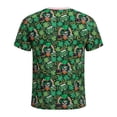 thumbnail image 4 of IWRICH Men's St Patricks Day T-Shirts 3D Printed Shamrock Tuxedo Tees Shirt Clover Leaves Casual Short Sleeve Shirts 04-Green XS, 4 of 4