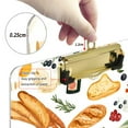 thumbnail image 6 of FORMRS Acrylic Clipboard with Low Profile Clip Standard A4 Letter Size, 12.5" x 9", Bread Vegetables Pattern, 6 of 8