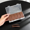 thumbnail image 4 of Bobby Pins for Thick Hair Curved Bob Pin, Professional Metal Heavy  Hairpins for Women Girls & Styling Accessories, 100 count with Box (Brown), 4 of 6