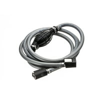 Quicksilver 8M0061886 Fuel Line Assembly, 8 Ft. Long w/ Primer Bulb