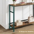 thumbnail image 6 of Danolapsi 39.3”Farmhouse Entryway Table with Storage,Narrow Console Table with Adjustable Shelf,Rustic Sofa Table Console Table for Entryway,Living Room,Hallway,Bedroom, 6 of 7