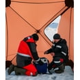 thumbnail image 4 of Ice Fishing Tent, Portable Pop-Up Shelter, Durable Weather-Resistant Ice Fishing Tent, with Windows, Lightweight and Easy to Set Up, for Winter Fishing Adventures, 4 of 7