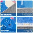 thumbnail image 4 of AKASISRUG Kids Rugs for Playroom,110.2"X78.7" ABC Alphabet Whale Kids Rug,Non-Slip Ocean Kids Rug Play Mat,Washable Educational Classroom Rug Kids Area Carpet for Kids Room Bedroom Nursery Playroom, 4 of 6