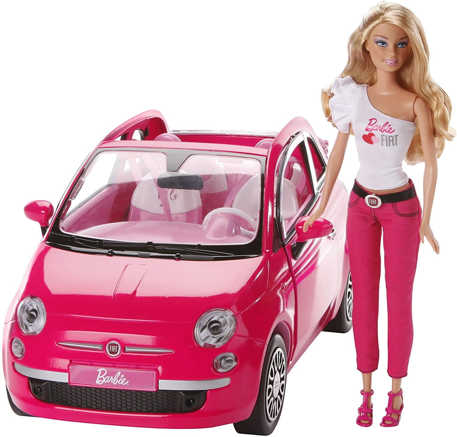 barbie car with doors that open