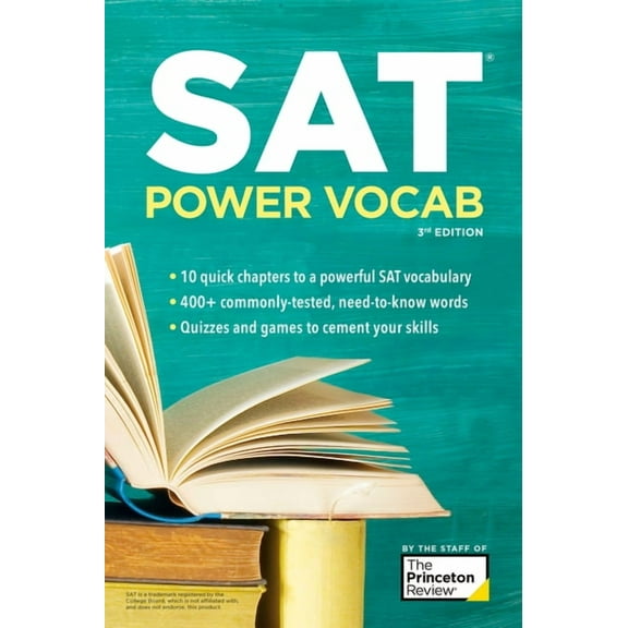 College Test Preparation SAT Power Vocab, 3rd Edition: A Complete Guide to Vocabulary Skills and Strategies for the SAT, (Paperback)