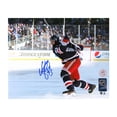 thumbnail image 1 of Mika Zibanejad Autographié New York Rangers Classique d'Hiver Photo 8x10, 1 of 2