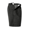 thumbnail image 6 of Tear-Away Shorts with Side Snaps for Post-Surgery Recovery - Unisex Cotton Blend Athletic Shorts with Pockets, Ideal for Knee & Hip Surgery, Comfortable Lounge Wear Dark Gray XXL, 6 of 8
