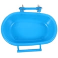 thumbnail image 3 of Plastic Parrot Bath Box Bird Cage Accessory Bathing Tub Bath for Parakeet Pet Birds, 3 of 7