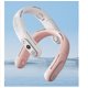 thumbnail image 1 of Ventilateur De Cou Portable, Ventilateur Mains Libres, Ventilateur Personnel Portable, - Ventilateur De Cou Sans Pale 4000 Ma Quad-core Blanc [3 Vites, 1 of 3