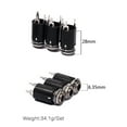 6 PCS Bass Guitar Pickup Guitar Jack Socket Guitar Stereo Jack Guitar
