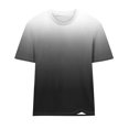 thumbnail image 4 of Womens Summer Tops Crew Neck Short Sleeve T Shirts Dressy Casual Blouses Gradient Tees Loose Trendy Outfits, 4 of 4