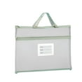 thumbnail image 3 of Bolsa de documentos de malla de doble capa A4 para estudiantes | Organizador de almacenamiento de papel transparente de gran capacidad | Carpeta de mano portátil gruesa y duradera | Bolsa de archivo, 3 of 6