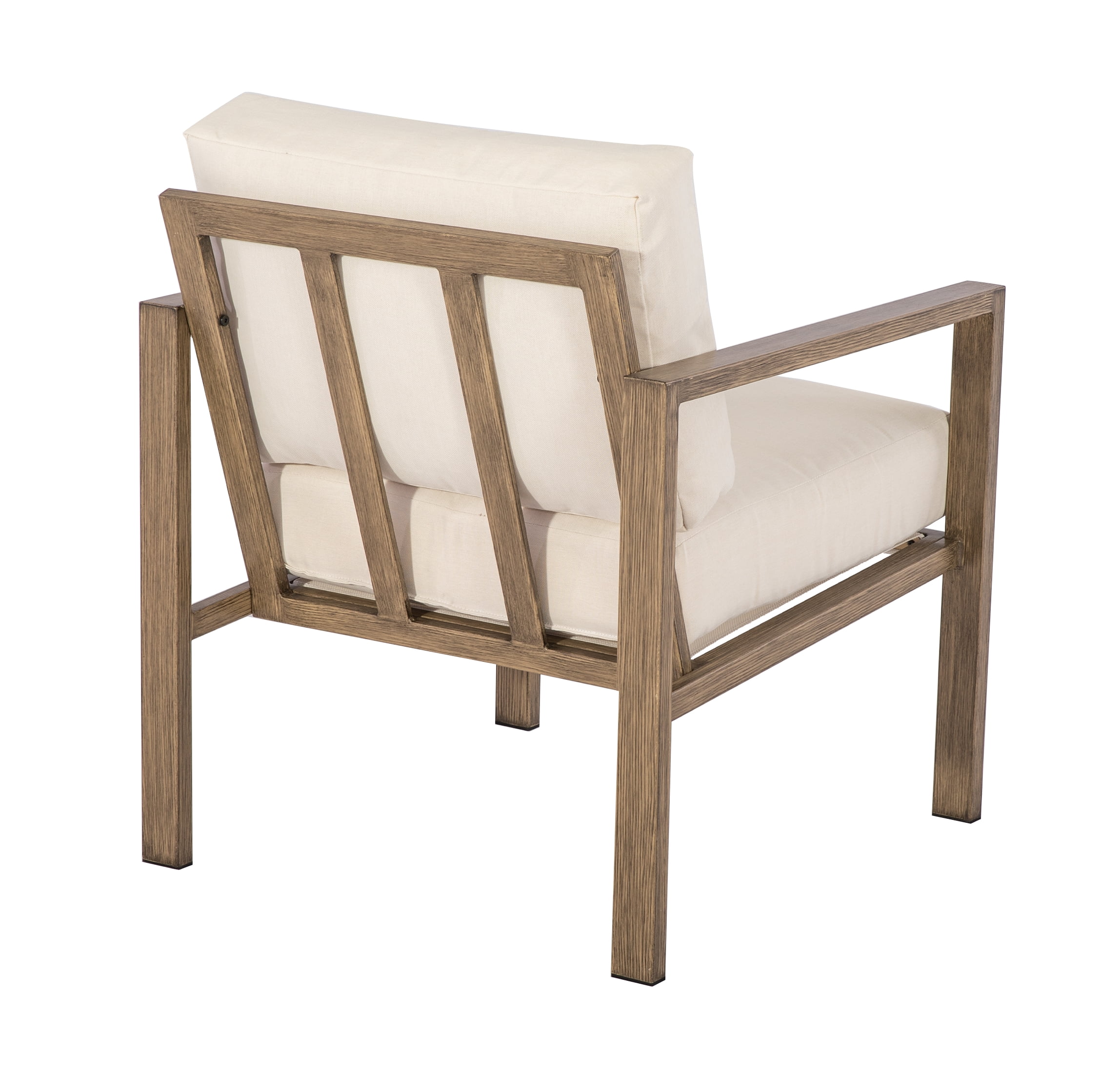 Mainstays Dashwood 4-Piece Outdoor Patio Conversation Set, Cream