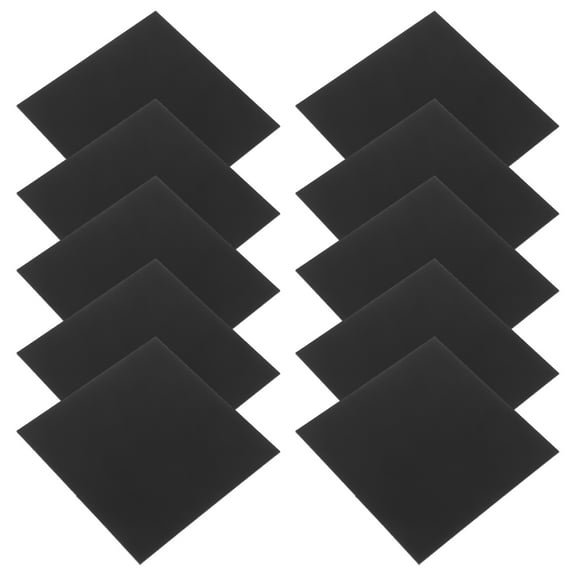 MLINS Black Acrylic Sheet for DIY Crafts and Projects 2mm Thick Perfect for Painting Photography