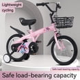 thumbnail image 2 of Bicicleta deportiva para niños de 18 pulgadas con ruedas de entrenamiento y soporte Sillino ajustable Adecuado para niños y niñas, 2 of 5