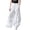 White, variant on vdgthytj Girls Cargo Pants Fashion Baggy Wide Leg Drawstring Elastic Streetwear Fall Casual Outdoor Travel Trousers with Multi Pockets(14-15 Years,White)