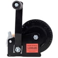 thumbnail image 5 of S-HOME 1200LBS Hand Winch, 19.6FT Steel Cable, 4:1 Gear Ratio, Two-Way Ratchet for Trailer, Boat, ATV Towing, 5 of 11