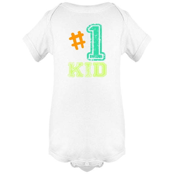 Number One Kid Bodysuit Infant -Image by Shutterstock, Newborn