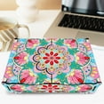 thumbnail image 4 of DIY Diamond Storage Box Diamond Art Painting Creative Design Wooden Home Lid Storage Box Storage Box-Mandala1, 4 of 8