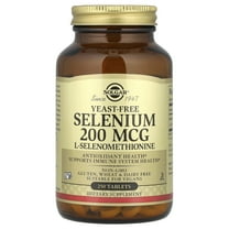 Solgar Yeast Free Selenium 200 Mcg Tablets