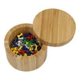 thumbnail image 6 of [Gazdag]Bamboo Salt Keeper, Salt Cellar and Storage Box, Magnetic Swivel Lid, 6 of 8