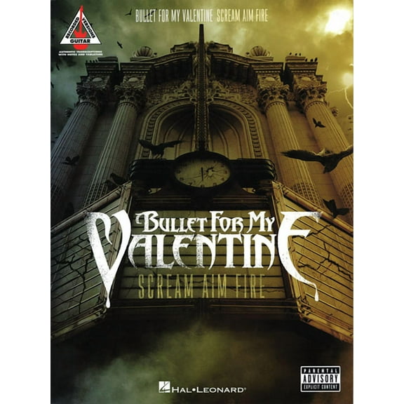 Guitar Recorded Versions Bullet for My Valentine: Scream Aim Fire, (Paperback)