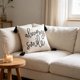thumbnail image 4 of 17.7x17.7in Embroidered Cushion Cover With Tassels, 4 of 7