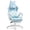 Blue, variant on Cat Ears Gaming Chair, PU Leather Ergonomic Reclining Office Chair with Footrest, 310lb Capacity 6-Position Recline, 360° Swivel Thick Cushion for Gamers – Pink