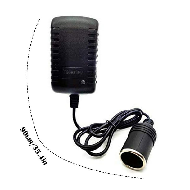cigarette lighter converter walmart Universal AC to DC Car Socket Adapter US Plug Please note Yelesley AC to DC Converter,