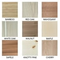 thumbnail image 5 of 9 Piece Wood Sample Pack of 3mm 1/8th inch, 12”x19” Premium Grade A1, Two Side, MDF Core, Laser Ready, Unfinished | Includes Walnut, Cherry, Maple, Oak, Knotty Pine, Sapele, Mahogany and Bamboo, 5 of 5