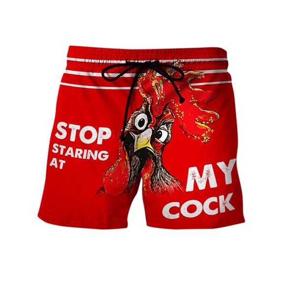 JINMGG 2023 Summer Plus Womens Shorts Clearance,Men Drawstring Special Print Beer Festival Beach Casual Trouser Shorts Pant Red XXXXL