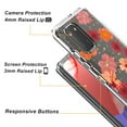 thumbnail image 3 of Pressed Dried Flower Design Phone Case For Reiko brand for Galaxy A81/note 10 Lite/m60s In Red, 3 of 4