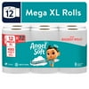 Angel Soft 2-Ply Toilet Paper, 480 Sheets per Roll, 12 Mega XL Rolls