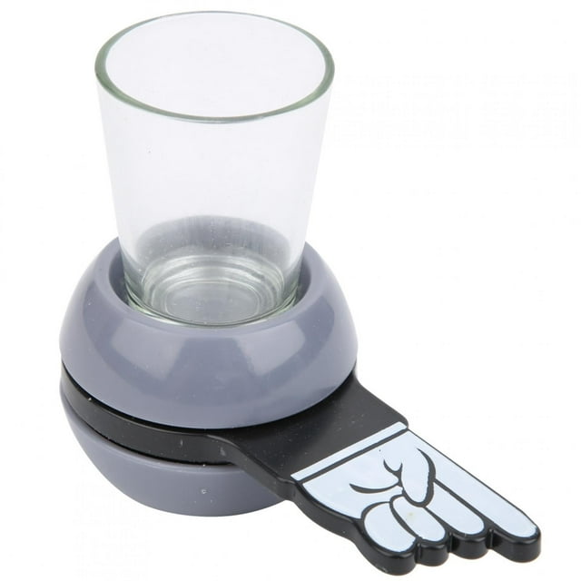 Plastic Grey Rotatable Drinking Turntable Pointer, Drink Entertainment Tool, Bars For Friends Parties Adult Children Fun Birthday Parties
