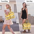 thumbnail image 6 of Large Capacity Tote Bag,Yellow Dot Sunflower Bee Pattern Handbag Fashion Luxury Tote Bag,15.7"x13"x 5.1" Inches,Laptop Compatible, 6 of 6