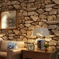 thumbnail image 4 of 3D-HD Wallpaper Rolls Rustic Stone SKU# WAL0126, 4 of 13