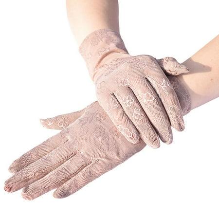 

EQWLJWE Outdoor UV-proof riding screen show party household mesh Breathable Gloves Gloves Holiday Clearance